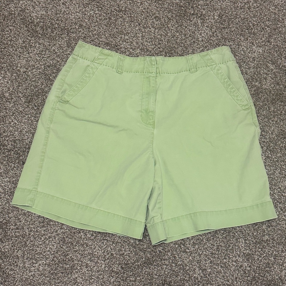 Talbots Light Mint Green Women's Bermuda Shorts